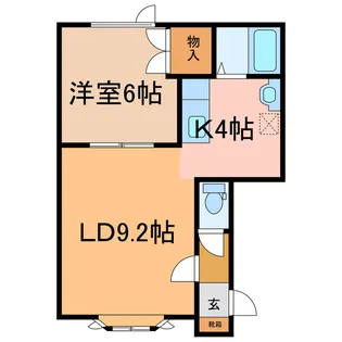 パティシエ【1階】の間取り
