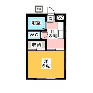 グレイス・ウッド・ハウス【1階】の間取り