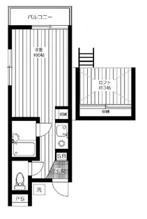 グレイス遠藤【2階】の間取り