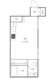 STELLA洗足池【1階】の間取り