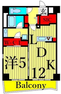 CP HOMES【5階】の間取り
