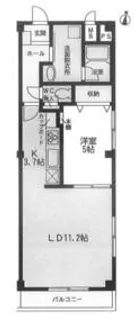 オレンジパーク【3階】の間取り