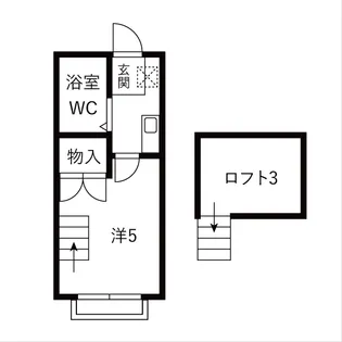 プラザドゥセーヌB棟【1階】の間取り