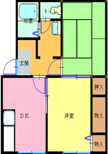 セレッソ【2階】の間取り