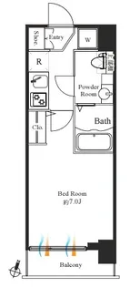 GRAN PASEO神田駅前【11階】の間取り