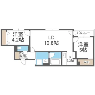 グランドサクセスピスタ【2階】の間取り