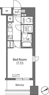 エミリブ練馬【11階】の間取り