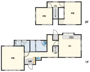 山口県防府市大字台道大繁枝【一戸建】の間取り