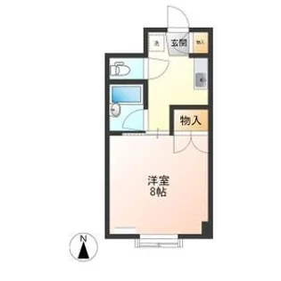 エール・ド・シャトーI【6階】の間取り