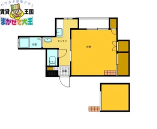 アールグレイ若竹【3階】の間取り