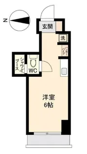 アソルティ東二番丁レジデンス【7階】の間取り