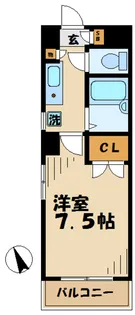 ルピナス5【4階】の間取り