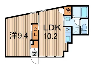 Ange Cachette 浦和【1階】の間取り