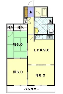 長崎タクシー会館ビル【6階】の間取り