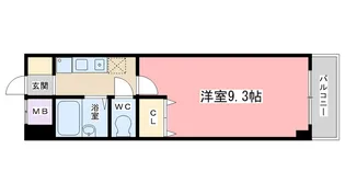 エスポワール京都【2階】の間取り