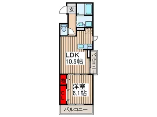 つつじ庵【2階】の間取り