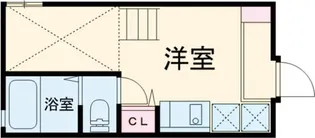 チトカラアパートメント【1階】の間取り