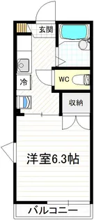 グランメールハイム【2階】の間取り