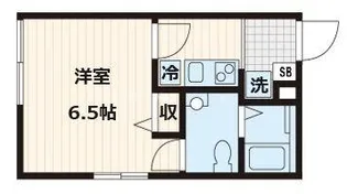 Fullea二子玉川【2階】の間取り