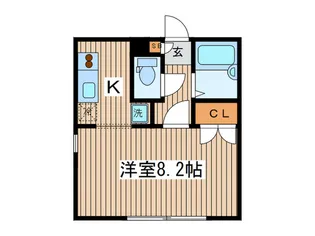 アーデン代々木上原【2階】の間取り