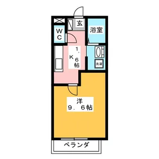 マイタウン茶所【2階】の間取り