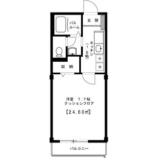青奥レジデンス【1階】の間取り