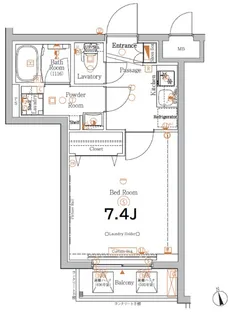 GRAN PASEO高井戸【1階】の間取り