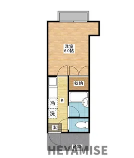 ハイツエコー【1階】の間取り