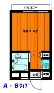 トラスティ永山【3階】の間取り