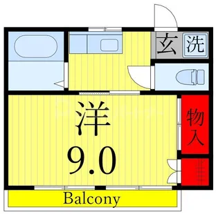 メゾンシカノ【2階】の間取り