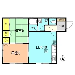 フェニシアン【1階】の間取り