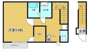 mallow 北棟【2階】の間取り