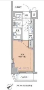 ヴェルト亀戸II【6階】の間取り