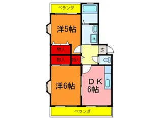 リバ-パ-クIII【4階】の間取り