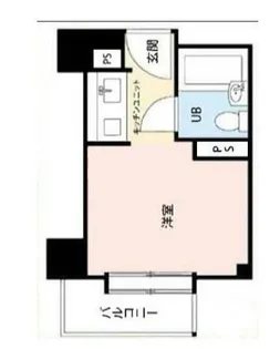 大橋スカイハイツ【6階】の間取り