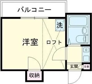 ランドマーク長後【2階】の間取り