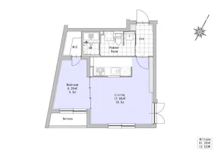 EXAM若林【2階】の間取り