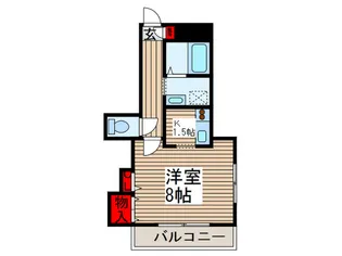 パティオ【1階】の間取り