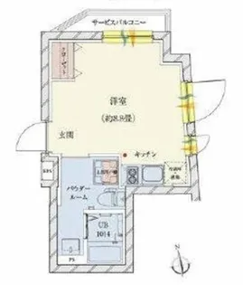 ラヴィエール成増【2階】の間取り