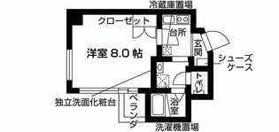 マホガニーコート【6階】の間取り