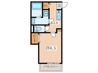 ベリエひばりヶ丘弐番館【2階】の間取り