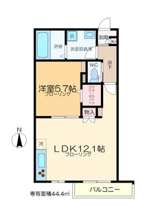 DOLCE VITA【2階】の間取り