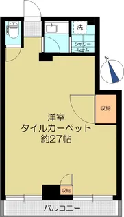 目白ビル【3階】の間取り