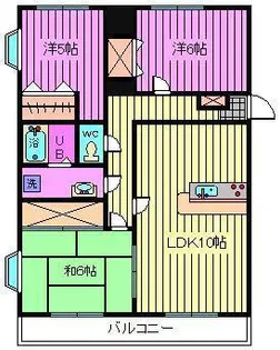 プレステージロイヤルハウス【1階】の間取り