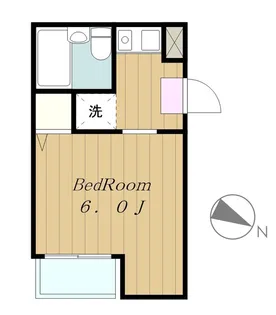 豊町中央コーポ【3階】の間取り