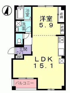 SO sakae【2階】の間取り