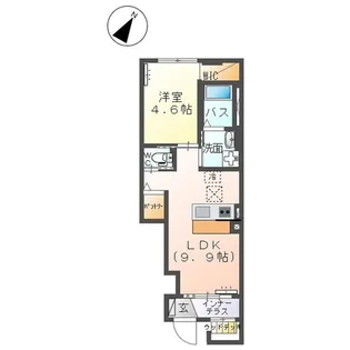 フィグ・ガーデン【1階】の間取り