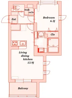 グランリーオ【1階】の間取り