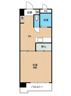 キングドム九品寺【2階】の間取り