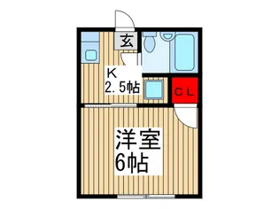 シティハイツ尾崎【2階】の間取り